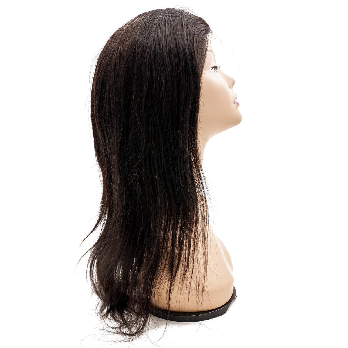 Straight Skin Polyurethane Medical Wig HBL Hair Extensions 