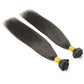 Yaki straight Microlink Weft Hair Extensions HBL Hair Extensions 